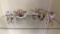 CAPODIMONTE STYLE CENTERPIECE & VASES