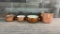 VTG HAMMERED COPPER POTS