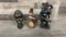IRONWOOD EAGLE, AFRICAN HEAD BUST &