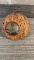 VTG ROUND CACTUS WOOD PHOTO FRAME