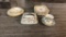 ANTIQUE VICTORIAN AUSTRIA SARDINE BOX & BONE CHINA