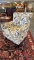 CREAM & FLORAL FABRIC ACCENT CHAIR BY COASTER