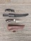 THE CUDA FILLET & DAMASCUS STEEL SKINNER KNIVES