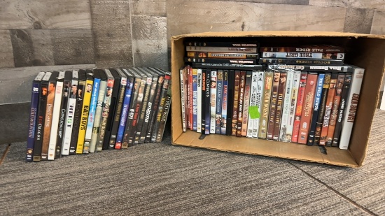 50+ DVDS: JOHN WAYNE, WESTERN, MILITARY & HEIST
