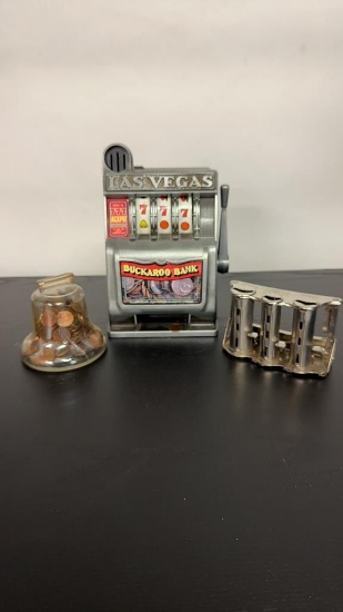 VTG BUCKAROO BANK "LAS VEGAS" SLOT BANK & MORE