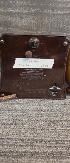 3) VTG TELECHRON ALARM CLOCKS