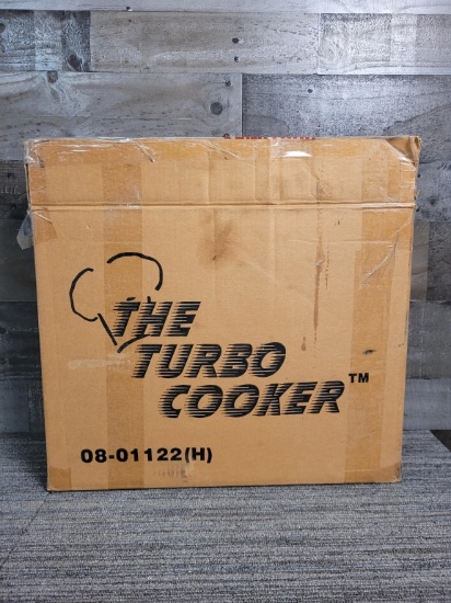 THE TURBO COOKER  4-IN-1 COOKER