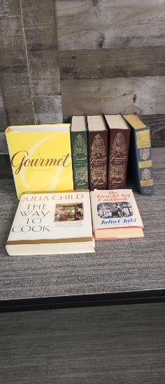 VTG HARDCOVER FRENCH GOURMET COOKBOOKS
