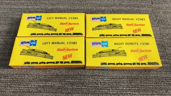 ATLAS N-SCALE LEFT & RIGHT REMOTE SNAP SWITCH’S