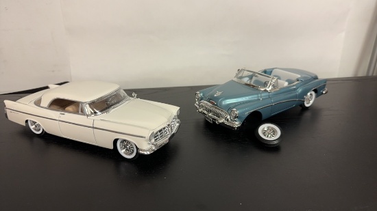 DIECAST CARS 1953 SKYLARK & 1956 CHRYSLER 300