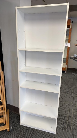 WHITE BOOKSHELF