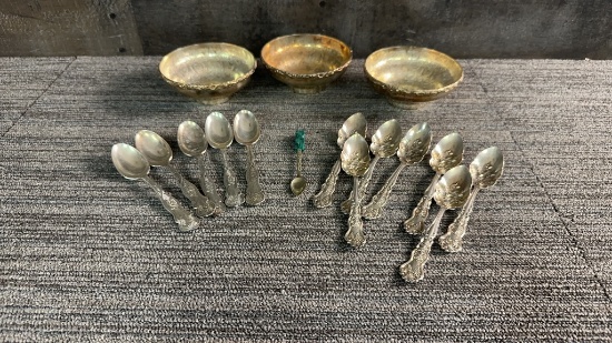 AMERICAN SILVER CO MOSELLE SILVERPLATE UTENSILS +
