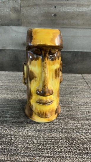 VTG SKIPPER KENT'S TIKI HEAD MUG