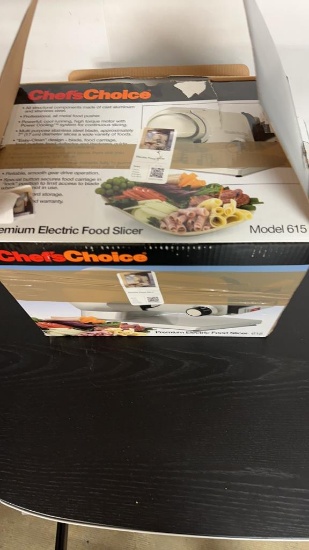 CHEFS CHOICE PREMIUM ELECTRIC FOOD SLICER 615