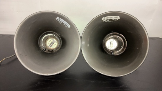2) VTG UNIVERSITY SOUND LOUND SPEAKERS