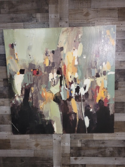 "PARTY AT THE BALL" ABSTRACT ART PRINT