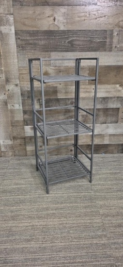 3-TIER METAL FOLDING SHELF
