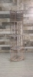 METAL FOLDING CORNER PLANT STAND