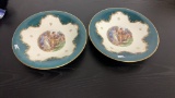 ROYAL HEIDELBERG HANDPAINTED ANGEL WITH COUPLE