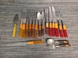 VTG BAKELITE SCOTTIE DOG & MORE UTENSILS