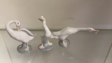 VTG LLADRO DAISA GEESE FIGURINES