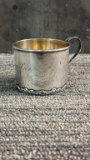 STERLING SILVER PERSONALIZED CHILD'S MUG 66G