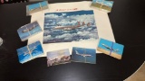 AIRPLANE POSTER AND POST CARDS