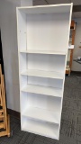 WHITE BOOKSHELF