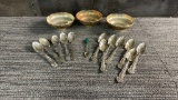 AMERICAN SILVER CO MOSELLE SILVERPLATE UTENSILS +