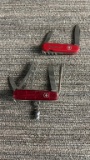 EDDIE BAUER & VICTORINOX SWISS ARMY POCKET KNIVES