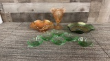 DEPRESSION GLASS BOWLS