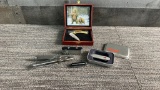 LEATHERMAN WAVE MULTI-TOOL, WENGER POCKET KNIFE +