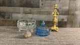 ACB CRYSTAL BRUNSWICK FRUIT BOWL & MORE