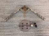ANTIQUE LEMON SQUEEZER AND AMERICAN DAMPER