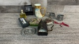 STETSON COLOGNE, TRINKET BOX, NAPKIN HOLDER & MORE