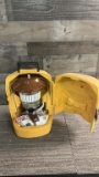 VTG COLEMAN LANTERN 275 & CLAMSHELL CARRY CASE