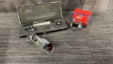 ZERO SETTING COMPENSATING PLANIMETER, REEL & PLAEE