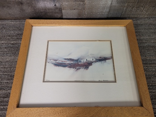 "SANDS AND CLOUDS" PAINTING BY JOHN L MENDOZA
