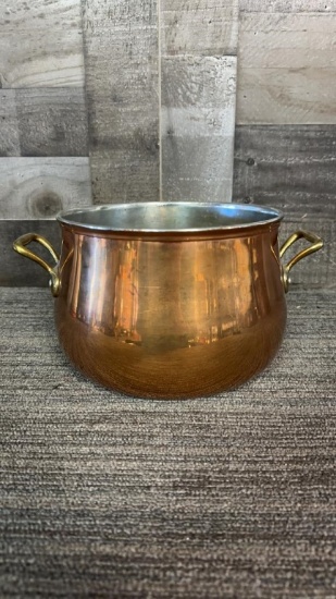 VTG COPPER WAGNER WEST GERMANY SAUCE/STOCK POT