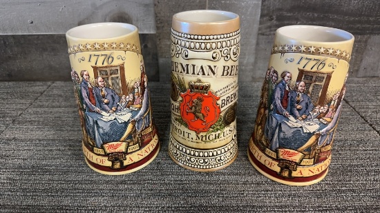 "MILLER BIRTH OF A NATION" MILLER HIGH LIFT STEINS
