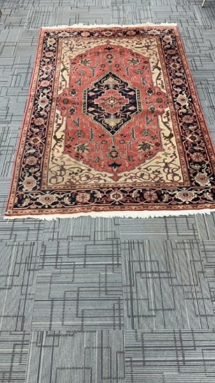 74"x111” WOOL AREA RUG