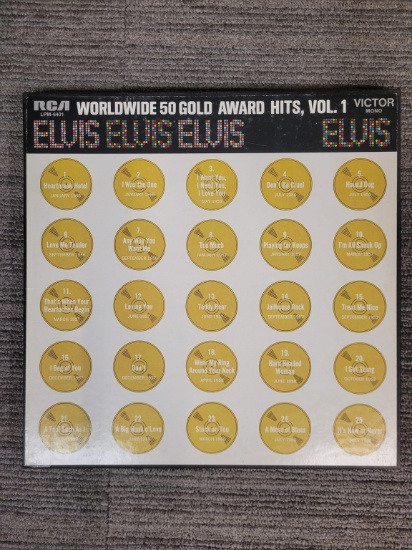 VINYL RECORDS: ELVIS