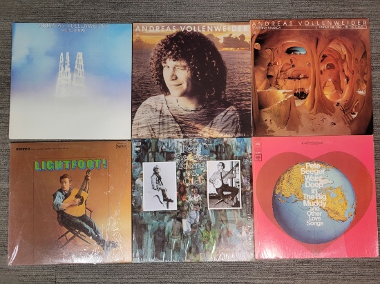 VINYL RECORDS: FOLK & NEW AGE