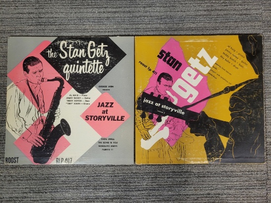 10" VINYL RECORDS: STAN GETZ