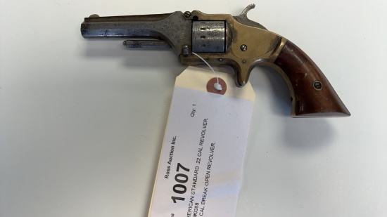 AMERICAN STANDARD .22 CAL REVOLVER. SN#0388