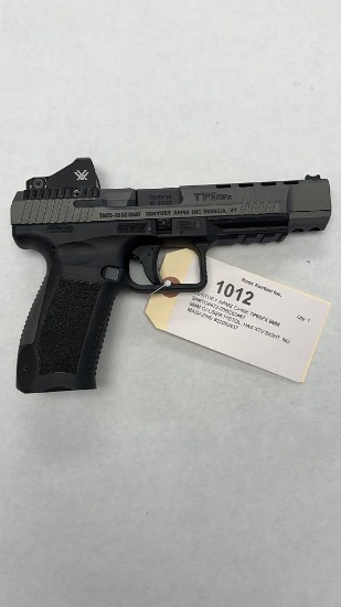 CENTURY ARMS CANIK TP9SFX 9MM SN#TC6472-20BC63487