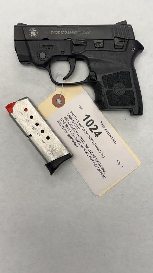 SMITH & WESSON BODYGUARD 380 SN#EBT7835