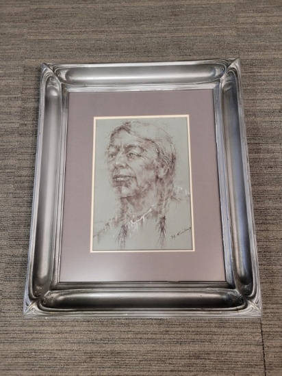 ART - NATIVE AMERICAN PORTRAIT
