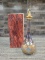 EGYPTIAN HAND BLOWN GLASS PERFUME BOTTLE
