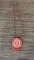 NATIVE AMERICAN SEED BEAD MEDALLION NECKLACE